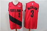 Blazers 3 C.J. McCollum Red City Edition Nike Swingman Jersey (1),baseball caps,new era cap wholesale,wholesale hats